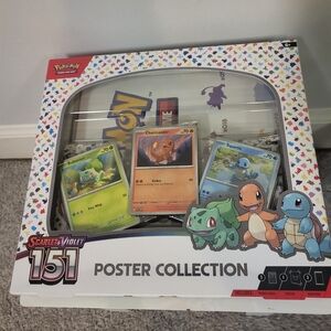 TCG Pokemon Scarlet & Violet 151 Poster Collection New Sealed